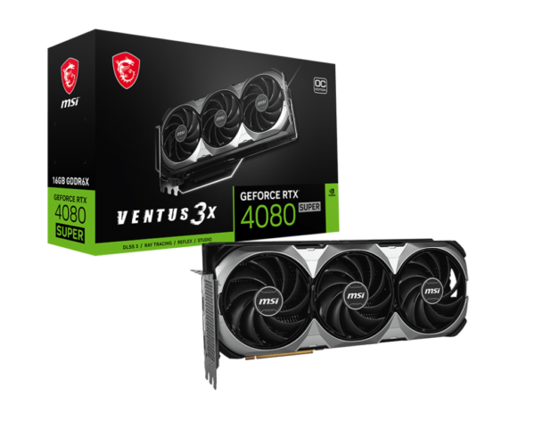 GeForce RTX™ 4080 SUPER 16G VENTUS 3X OC