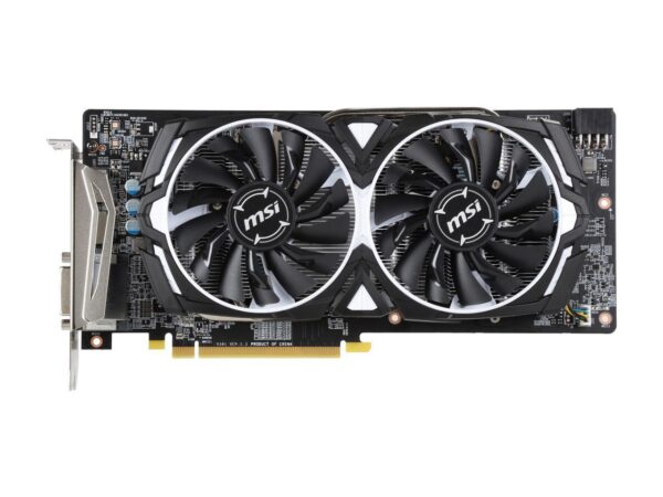 MSI RX 580 8GB OC ARMOR Graphic Cards (Used) - Image 3