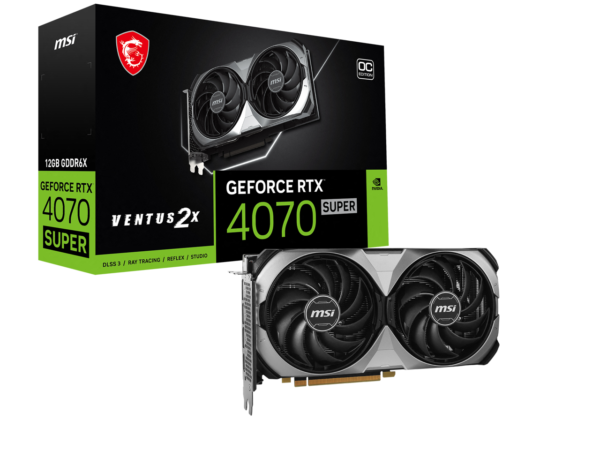 GeForce RTX™ 4070 SUPER 12G VENTUS 2X OC