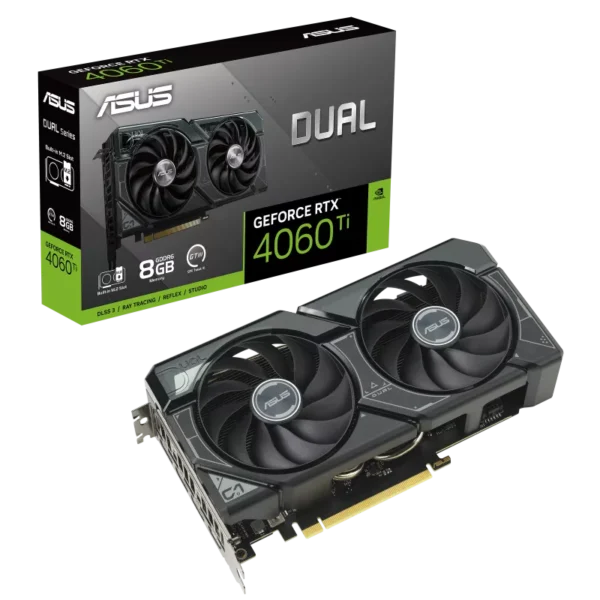 ASUS Dual GeForce RTX™ 4060TI OC Edition 8GB GDDR6