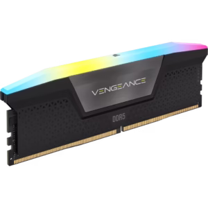 VENGEANCE® RGB 64GB (2x32GB) DDR5 DRAM 6000MT/s CL40 Memory Kit — Black 3 Vengeance RGB DDR5 2UP 64GB BLACK 10