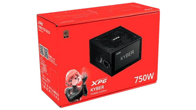 XPG 750 KYBER Gold Non-modular XPG KYBER 750W removebg preview