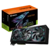 AORUS GeForce RTX 5090 MASTER 32G graphics card Additional Alt Text AORUS GeForce RTX 5090 MASTER 32G front view Gigabyte AORUS RTX 5090 MASTER cooling system RTX 5090 MASTER 32G side profile AORUS RTX 5090 display ports AORUS GeForce RTX 5090 installed in gaming PC